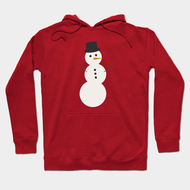 Christmas Snowman Hoodie by lymancreativeco